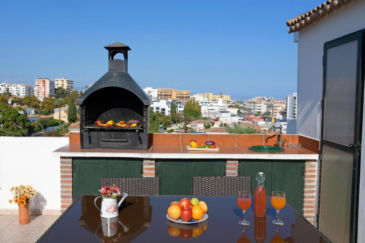 Ferienwohnung Isla De Benalmadena 1, Jacuzzi, 80M From The Sea, Ac, Bbq, Private Parking, Big Terrace Exterior foto