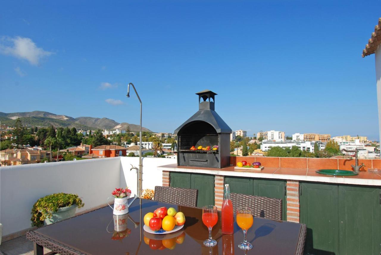 Ferienwohnung Isla De Benalmadena 1, Jacuzzi, 80M From The Sea, Ac, Bbq, Private Parking, Big Terrace Exterior foto