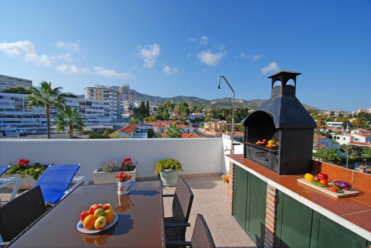 Ferienwohnung Isla De Benalmadena 1, Jacuzzi, 80M From The Sea, Ac, Bbq, Private Parking, Big Terrace Exterior foto
