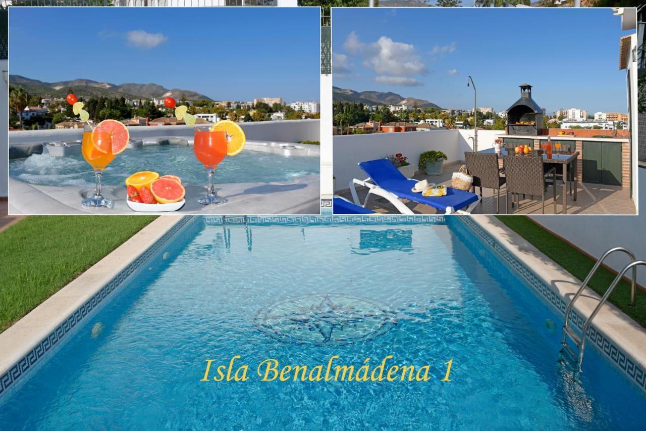 Ferienwohnung Isla De Benalmadena 1, Jacuzzi, 80M From The Sea, Ac, Bbq, Private Parking, Big Terrace Exterior foto